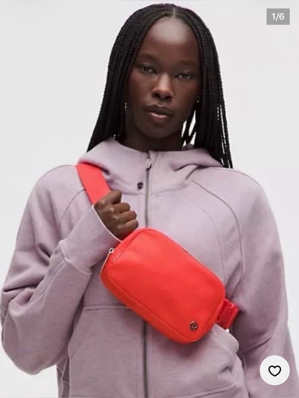 NWT Lululemon Everywhere Belt Bag 1L Cherry Ember